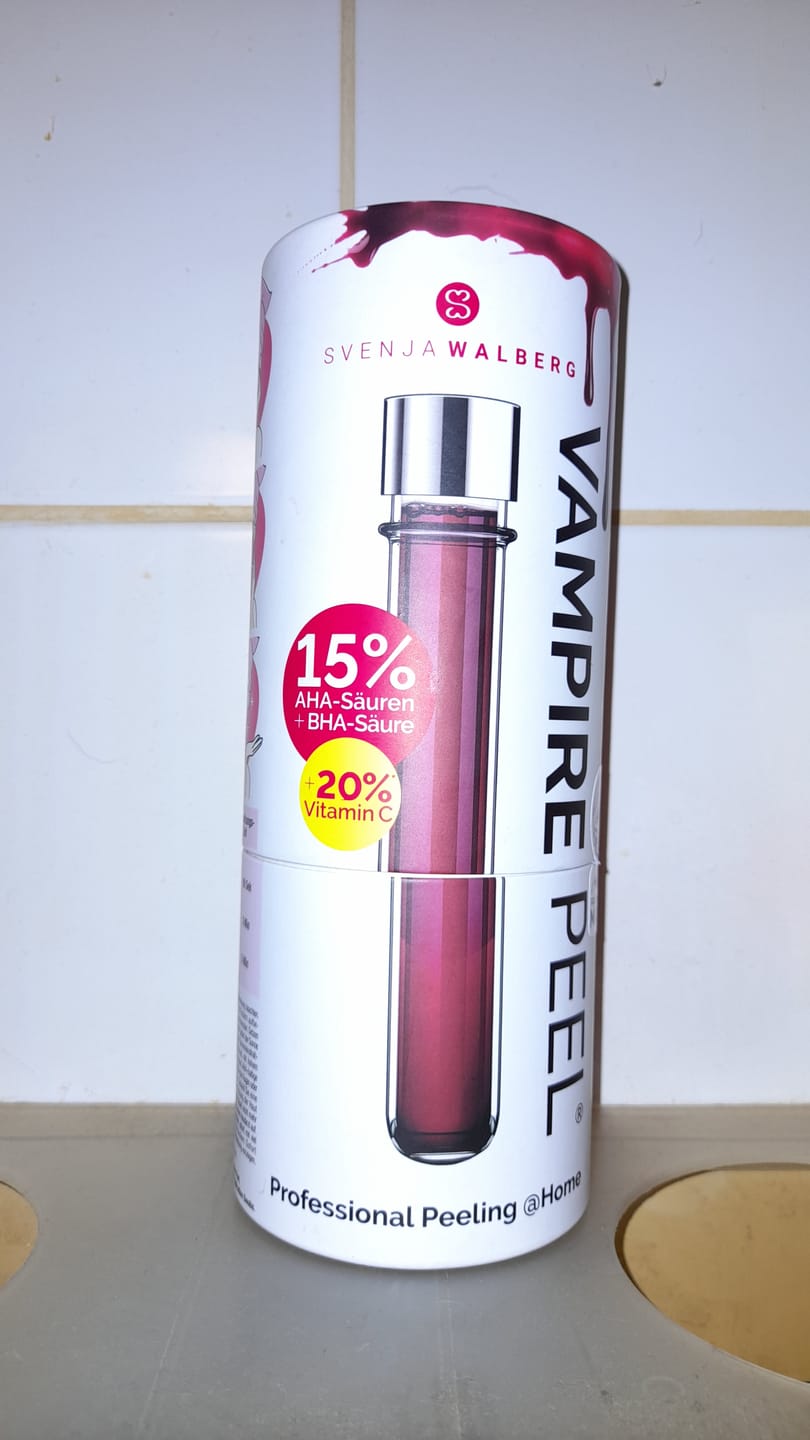 Customer photo review of VAMPIRE PEEL® - Fruchtsäurepeeling