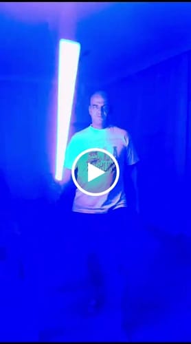 Customer video review of Ani III The Chosen hero saber