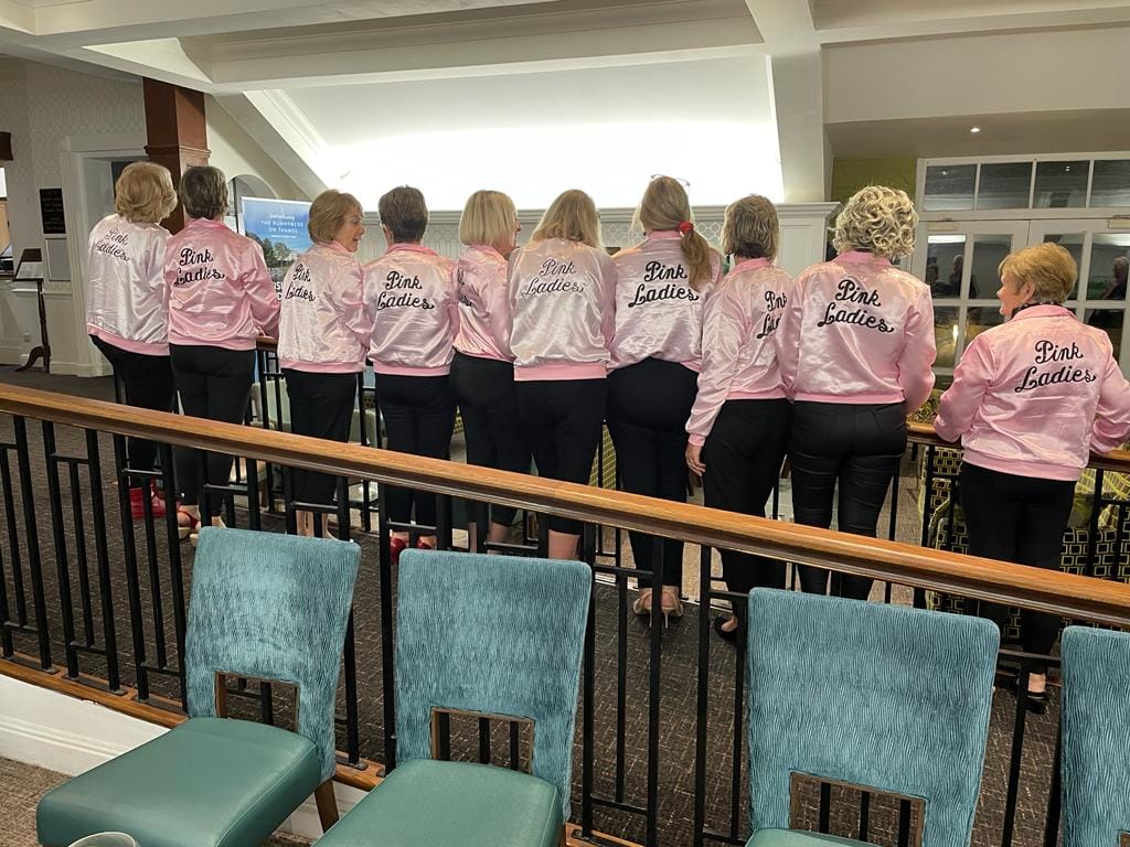 Customer photo review of Grease Pink Ladies Jacket