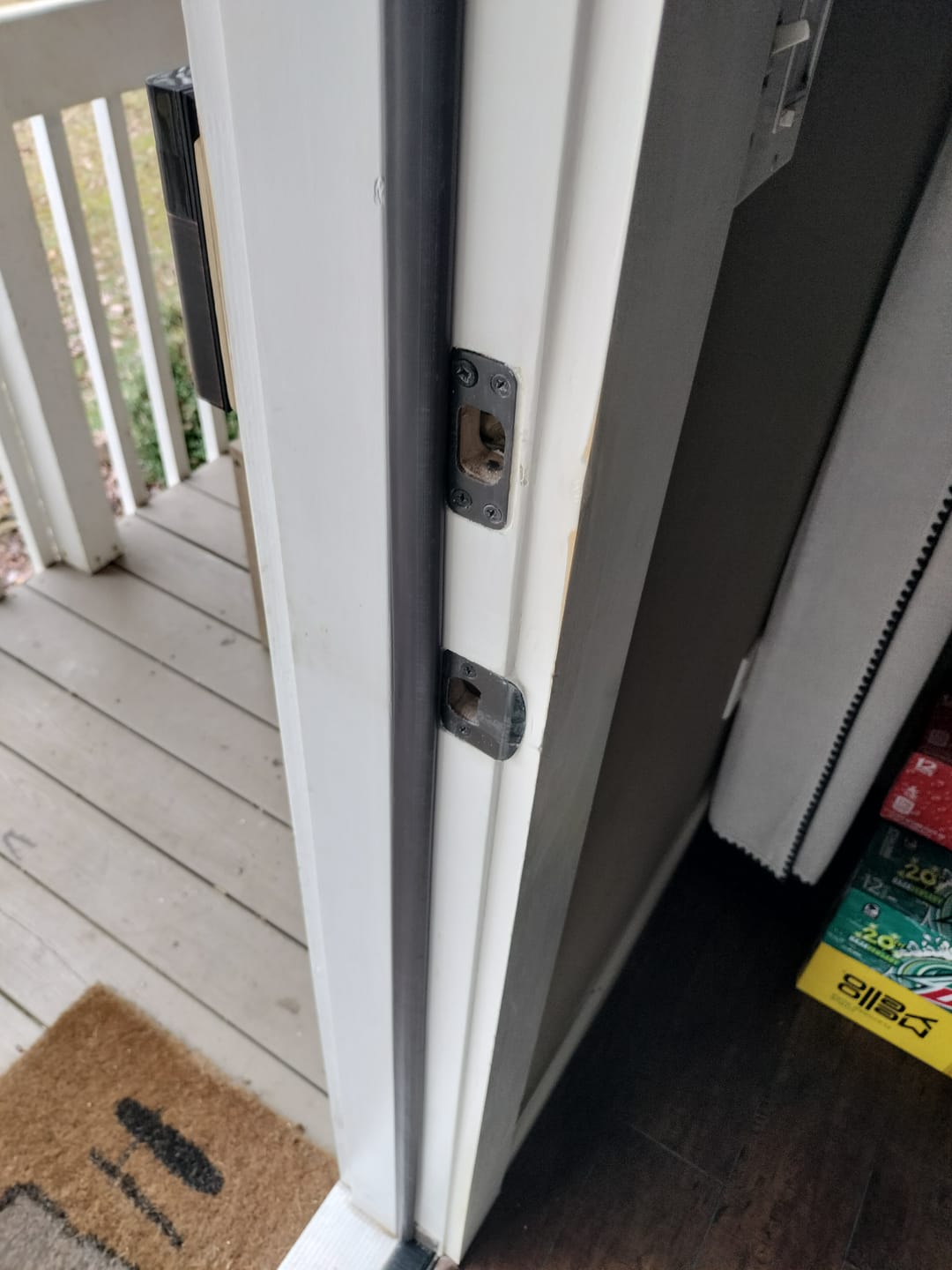 Customer photo review of 81" High Reach Compression Weatherstrip (1 piece)