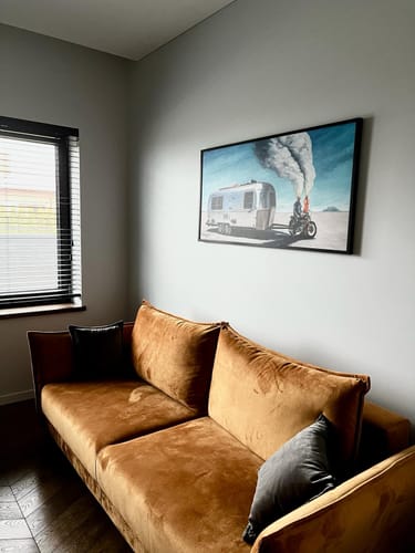 Customer photo review of Paveikslas "Leave Your Troubles Behind"