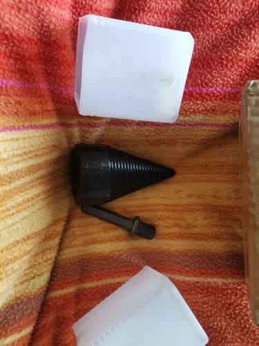 Customer photo review of Wood Splitter Drill Bit