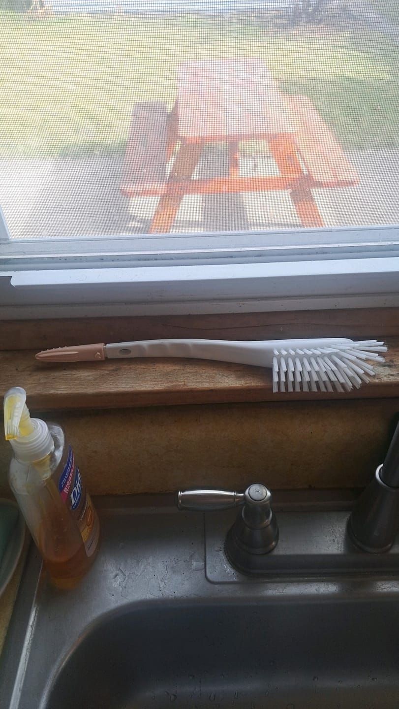 Customer photo review of Hegen Bottle Brush & Nipple Cleaner