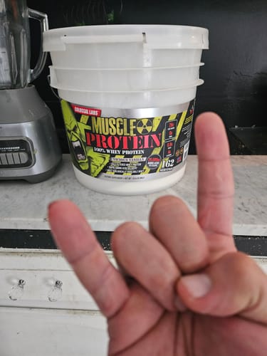 Jeffrey Z. review of 12 lbs Bucket - Colossal Labs™ Muscle Protein image 1 out of 1