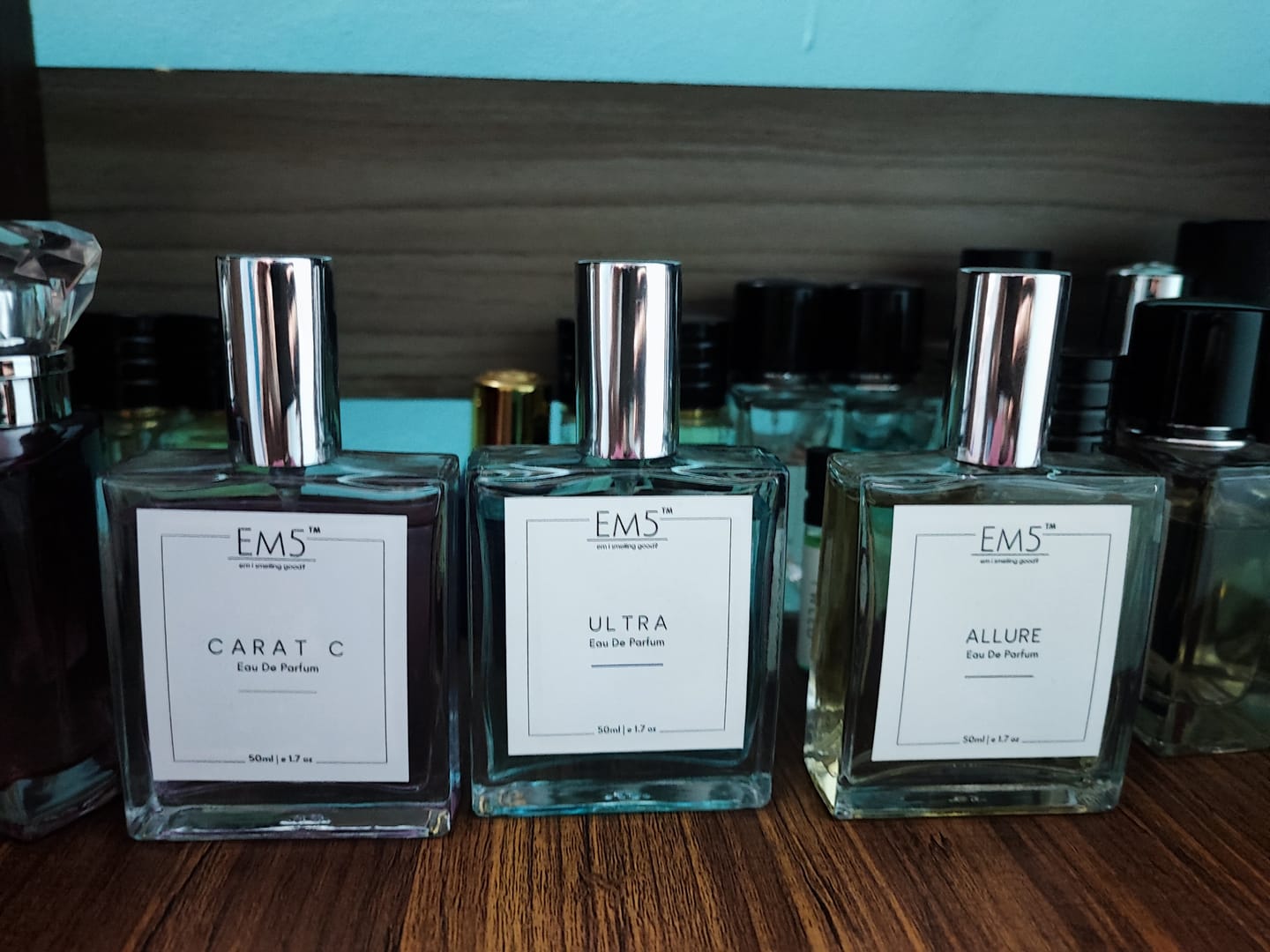 Customer photo review of EM5™ Allure Perfume for Men | Strong and Long Lasting | Citrus Aromatic Vanilla | Luxury Gift for Men | 50 ml Spray