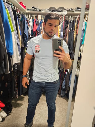 Customer photo review of LOTUS TEE