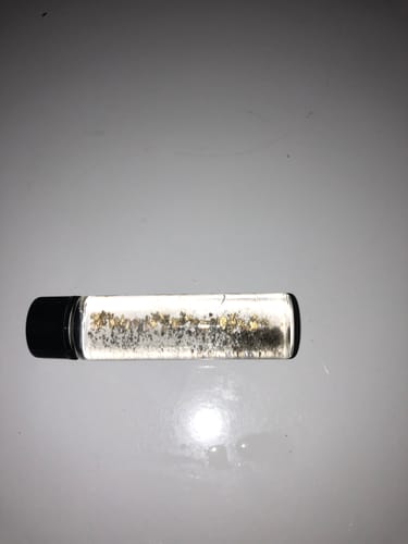 Customer photo review of *BOGO*: MAMMOTH 'TROY OUNCE NUGGET HUNT' Gold Paydirt - Gold Paydirt Concentrate