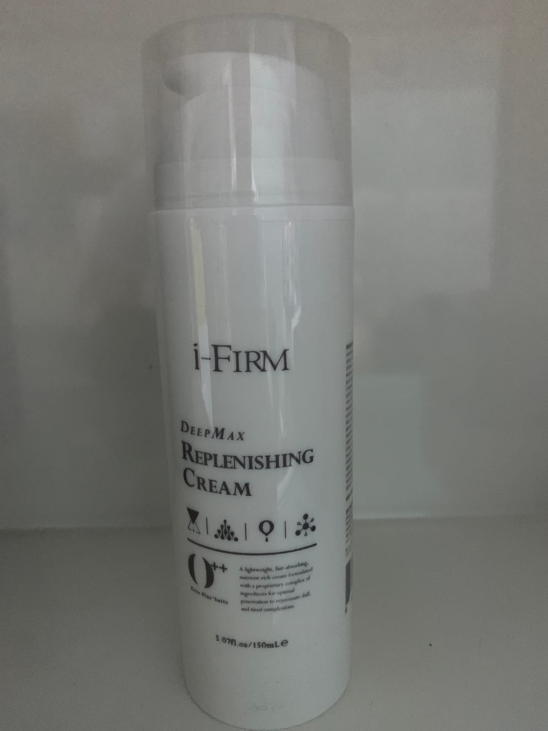 Customer photo review of i-FIRM DeepMax Replenishing Cream (50mL / 150mL)