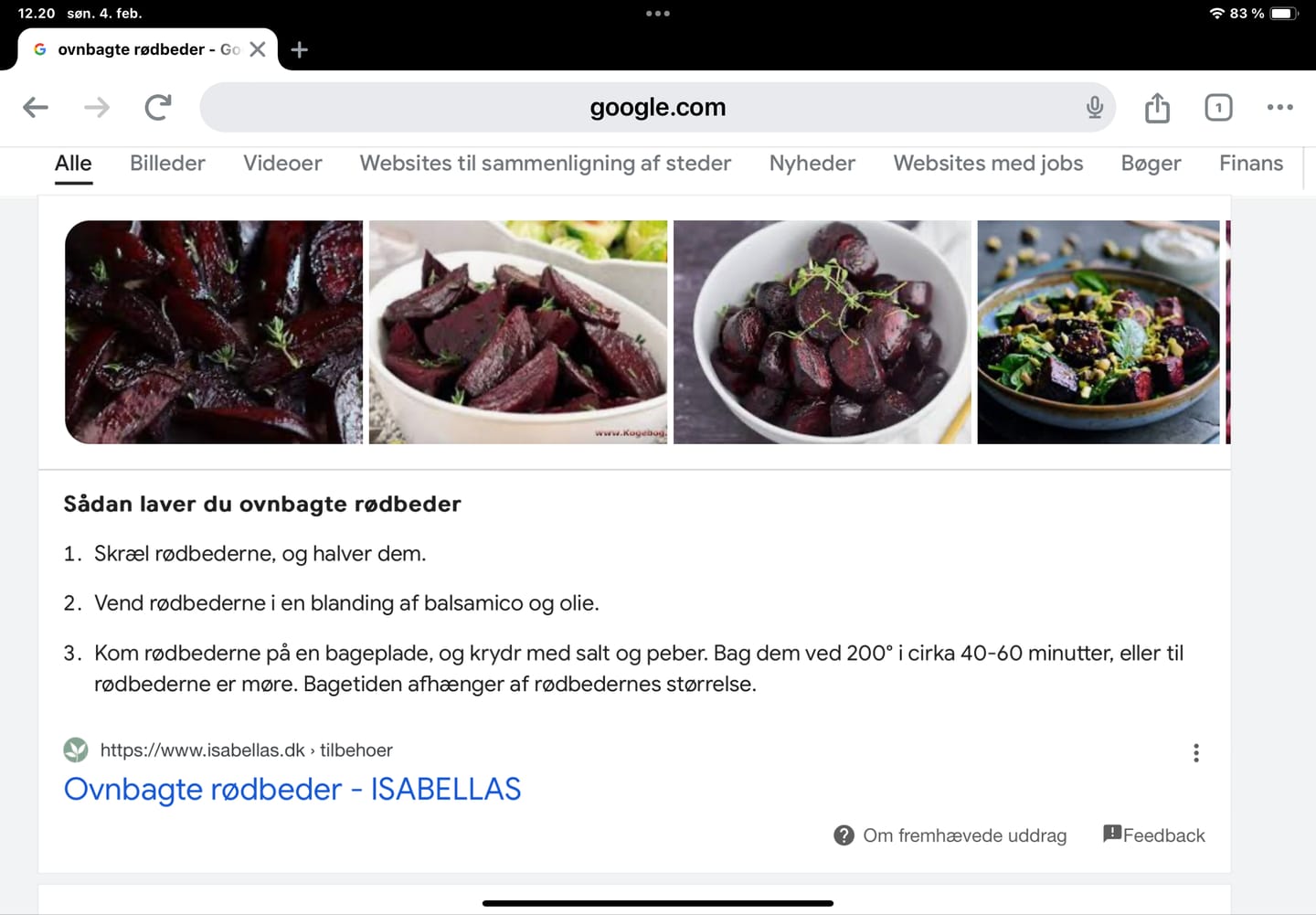 Customer photo review of The New Grand Tour Cookbook 2