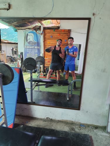 Customer photo review of Guantes Pesas GRAB Hombre