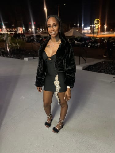 Customer photo review of Dache Mini Dress