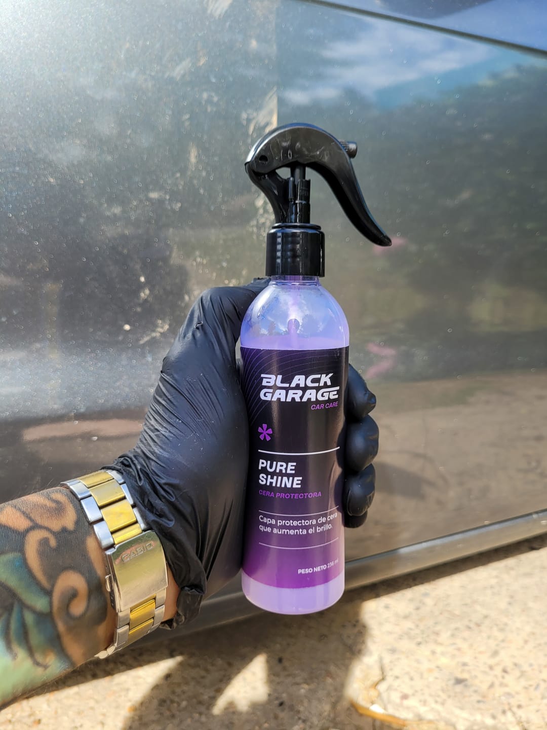 Customer photo review of Pure Shine - Limpiador y Protector para Auto BLACK GARAGE