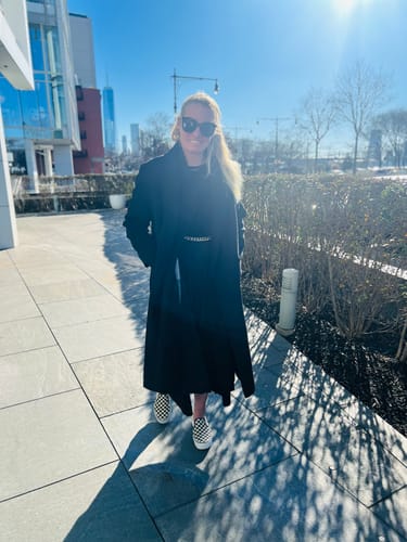 Ann-kristin H. review of two layers womens winter wool coat  C3836 image 1 out of 1