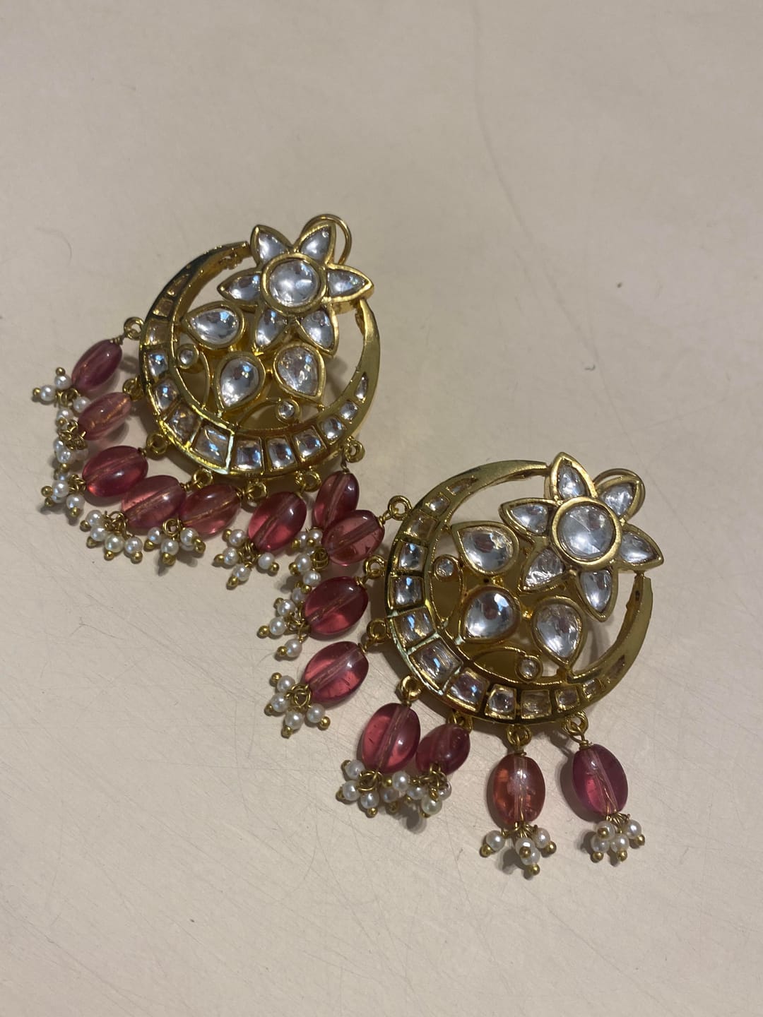 Customer photo review of Jahanara Earrings