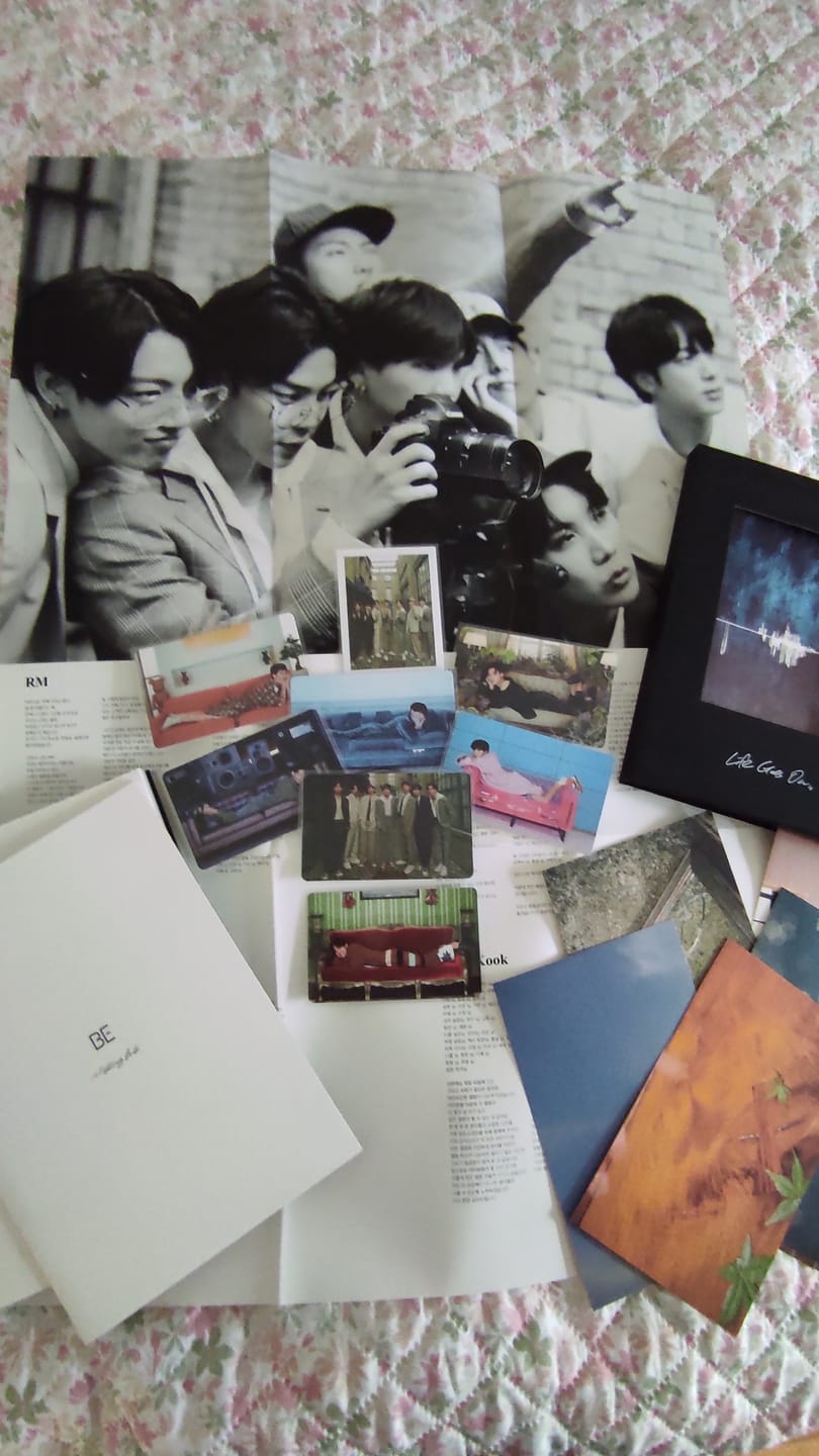 Customer photo review of BTS - SPECIAL ALBUM BE (DELUXE EDITION)