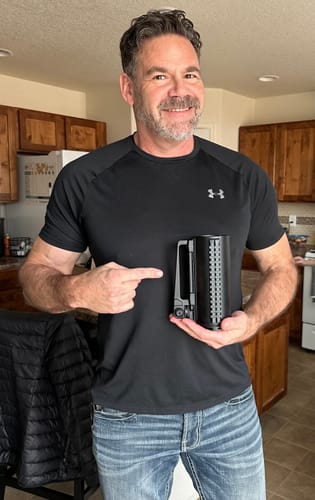 Customer photo review of The Combat Tankard - AR15 M4 Tactical 16 Ounce Beer Mug