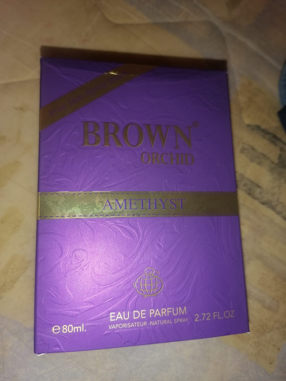 Customer photo review of Brown Orchid Amethyst