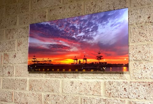Customer photo review of Acrylic Mounting Panel - 30 x 60 cm