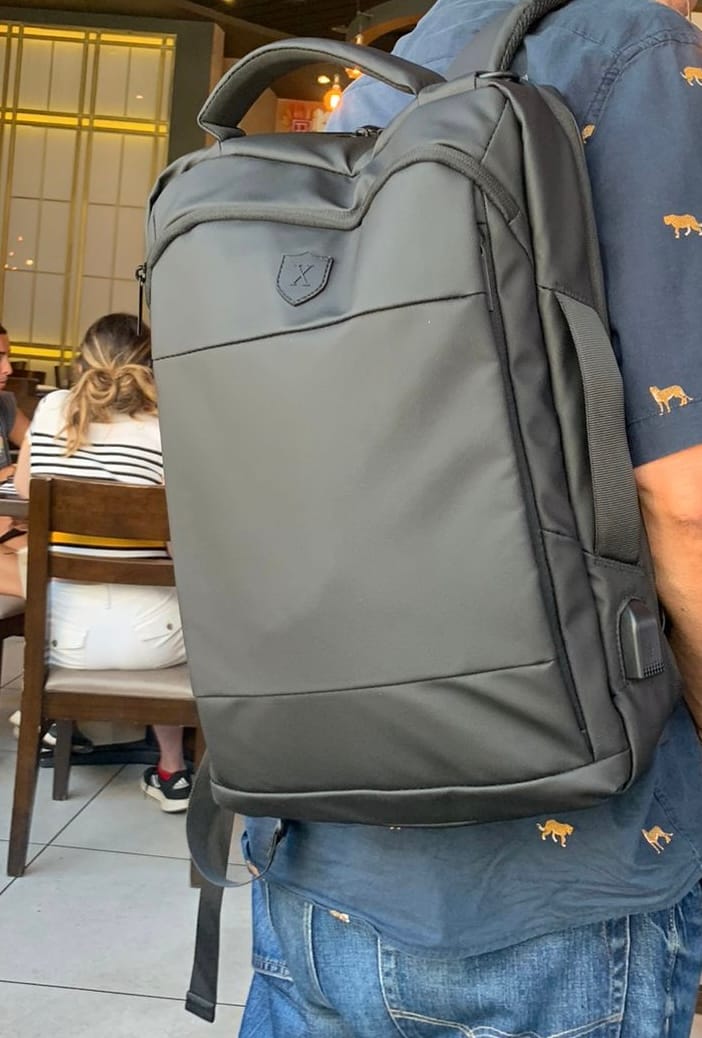 Customer photo review of PREVENTA Executive Backpack