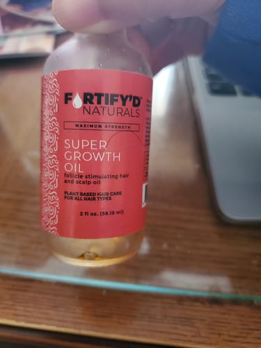 Customer photo review of Super Growth Oil