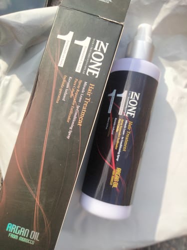 Customer photo review of Argan Oil 11 In 1 Hair Treatment Conditioner Spray 250ml