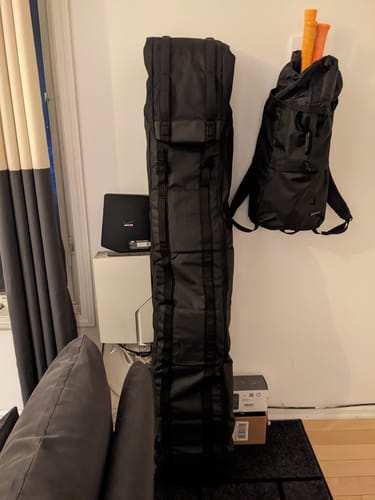 Customer photo review of DB Snow Roller 70L Ski Bag - 2024