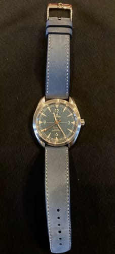 Customer photo review of Monaco Blue Nubuck