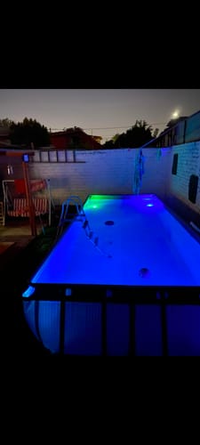 Customer photo review of Piscina Estructural Rectangular 5.4x2.5x1.0 m 13m3