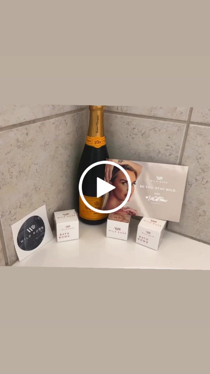 Customer video review of Wild Rose Beauty Bath Bomb