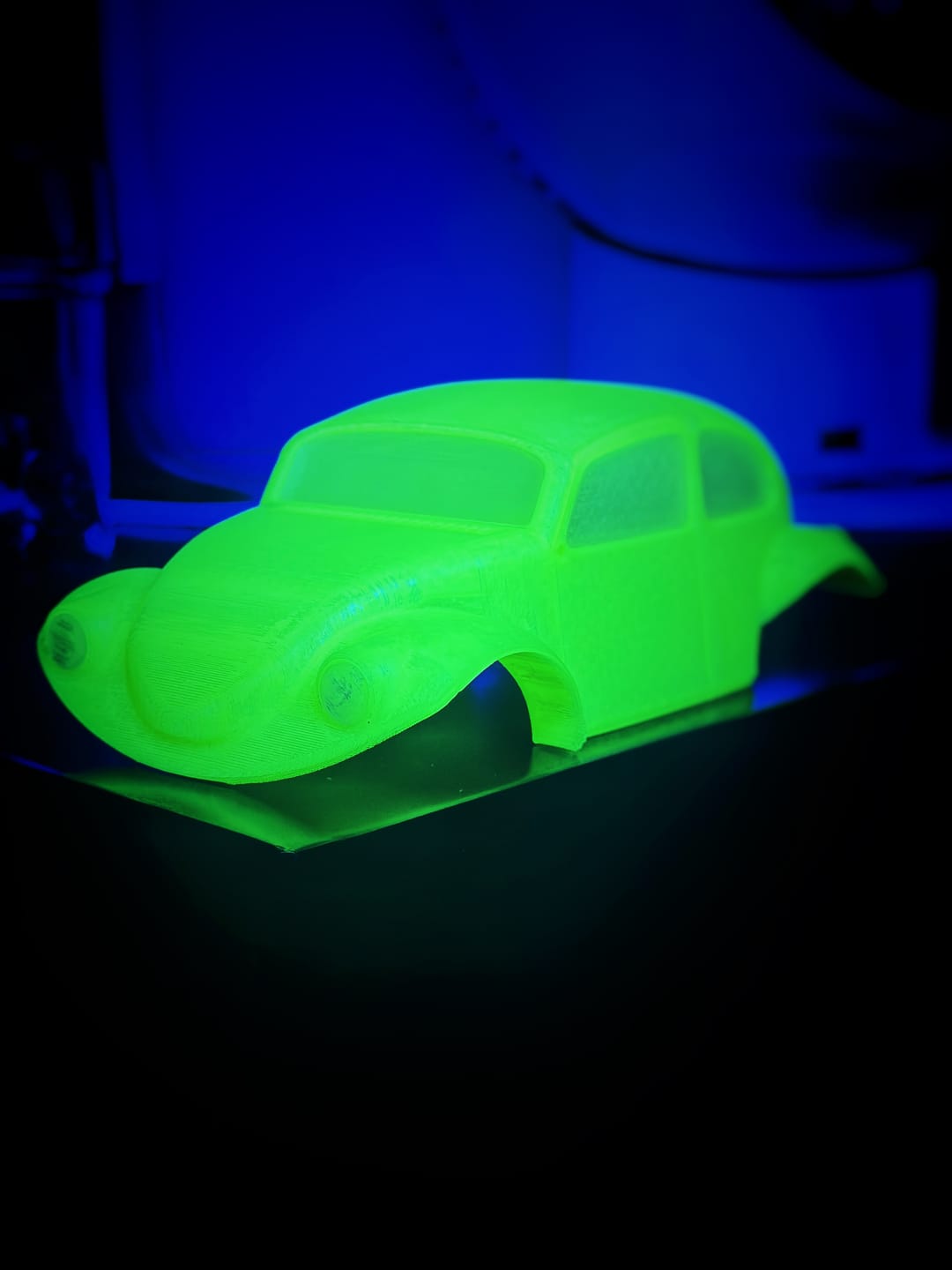 Customer photo review of Yellow Glow PETG Filament 1.75mm