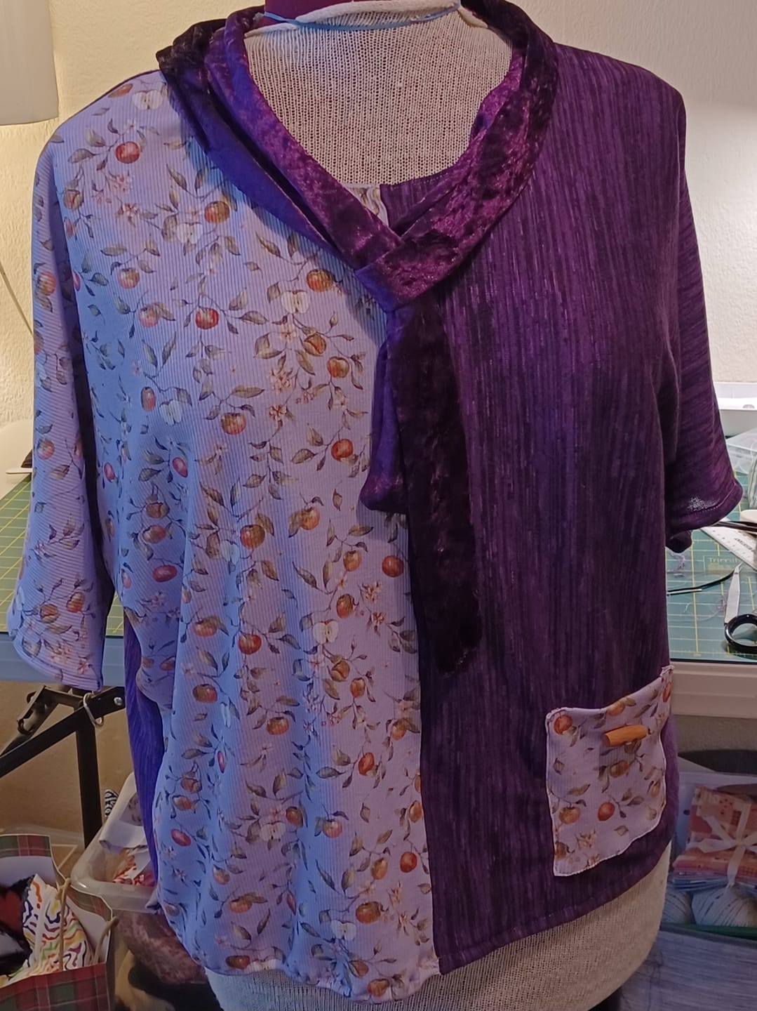 Customer photo review of Melange Jersey Fabric