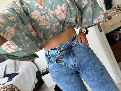 Customer photo review of Pants Cali Blue