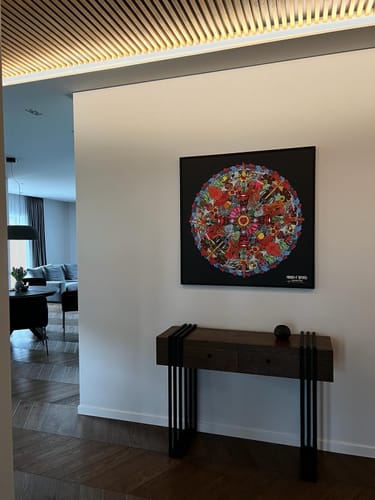 Customer photo review of Paveikslas "Mandala of Happiness"