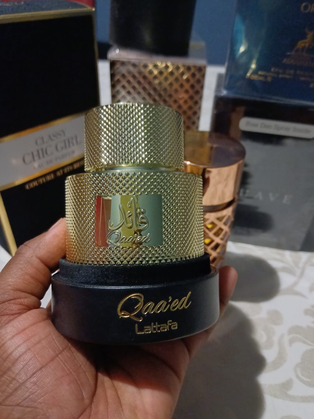 Customer photo review of Qaa'ed Lattafa Perfumes 100ml