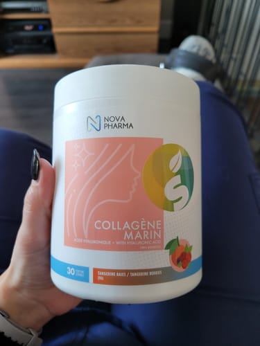 Claudia L. review of Nova Pharma - Collagène Marin + Acide Hyaluronique 390g image 1 out of 1