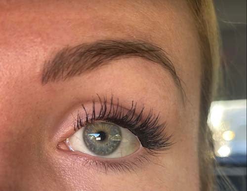 Customer photo review of Vippe Extensions Startsæt (Natural)