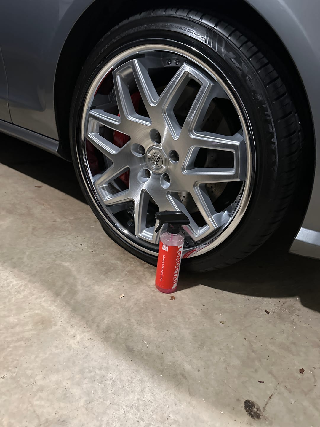 Customer photo review of Wheel Cleaner