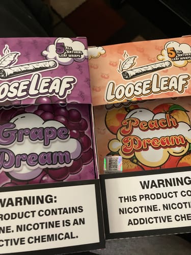 Customer photo review of Grape Dream LooseLeaf Wraps (40 Count)