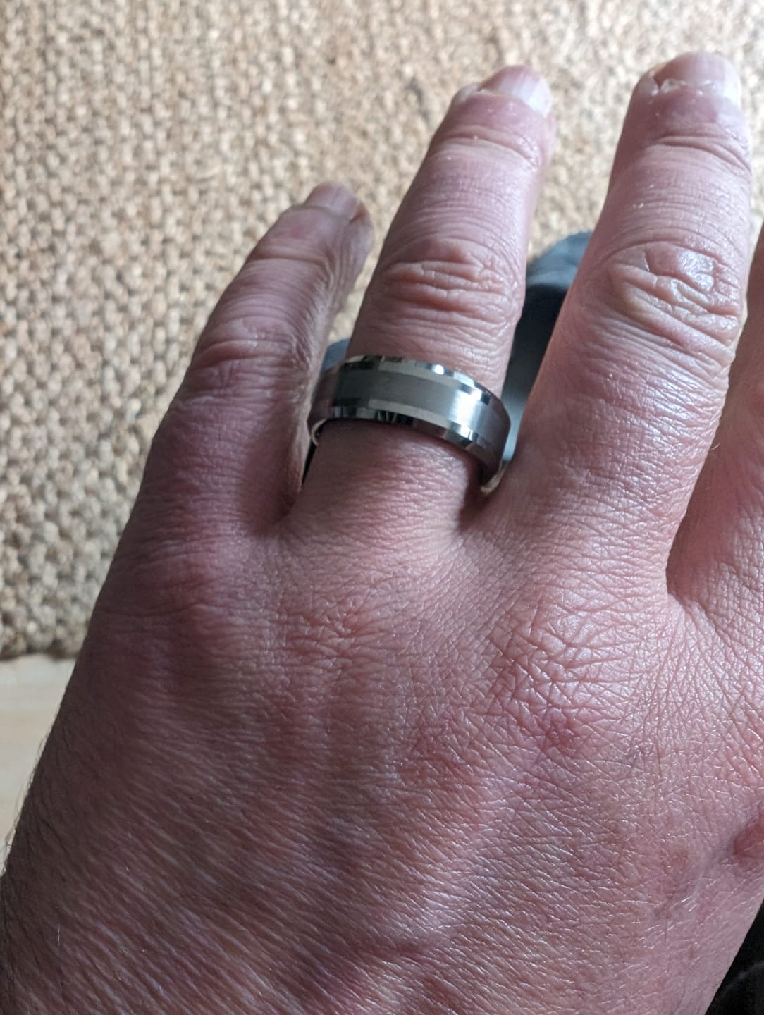 Customer photo review of The Brushed Wonder Ring Set