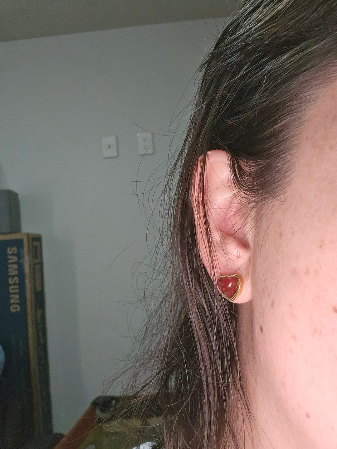 Customer photo review of Aretes Bambina