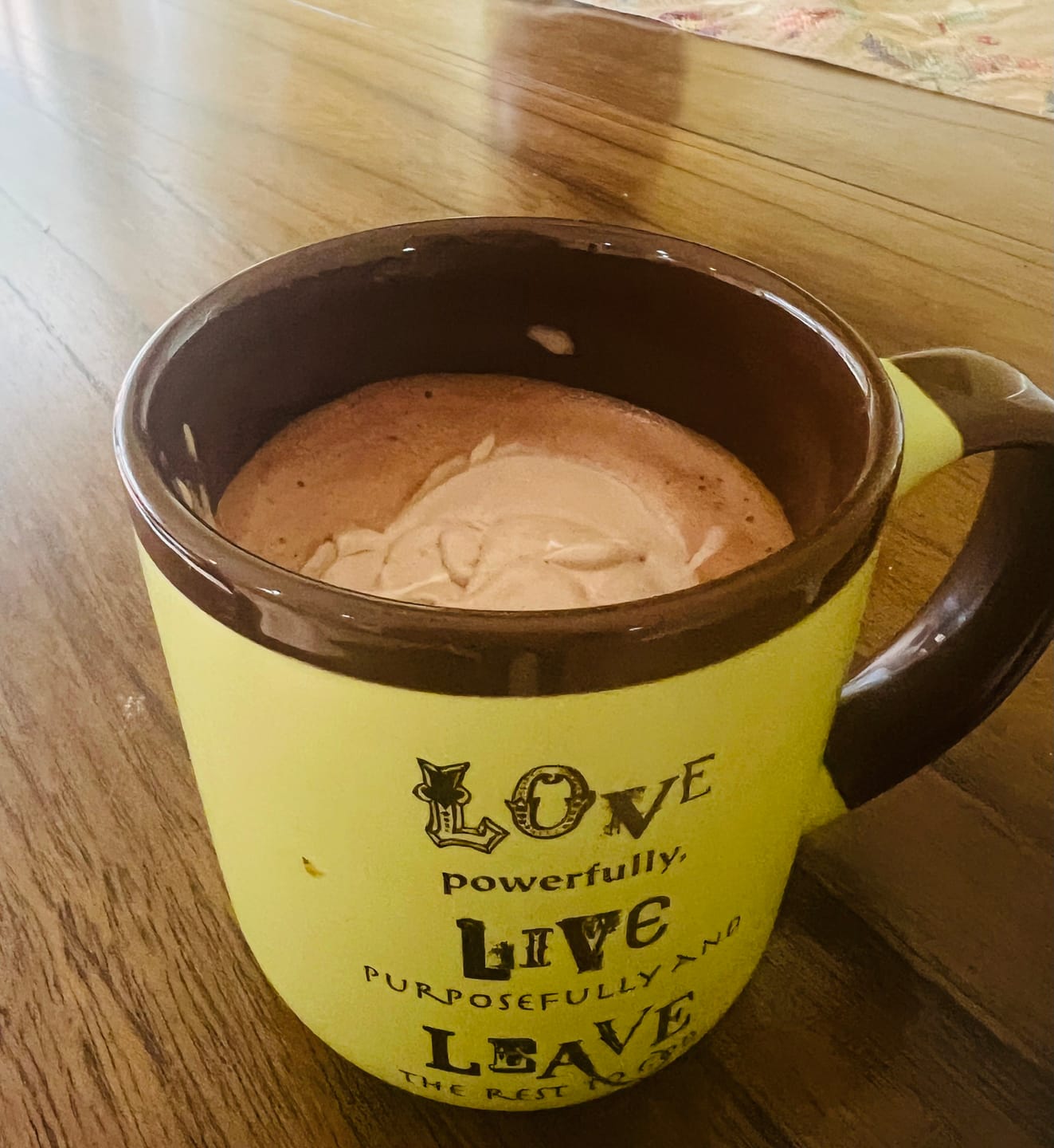 Customer photo review of Dark Chilli Hot Chocolate Flakes