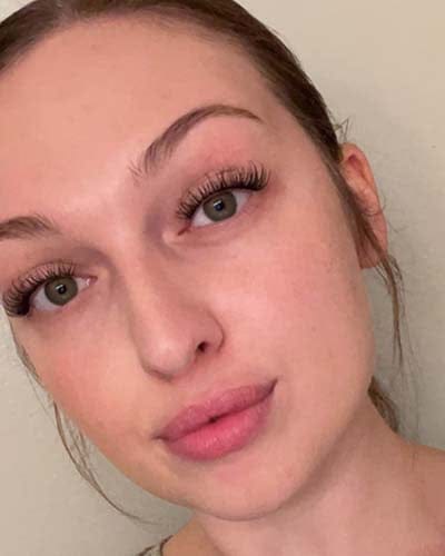 Customer photo review of Vippe Extensions Startsæt (Natural)