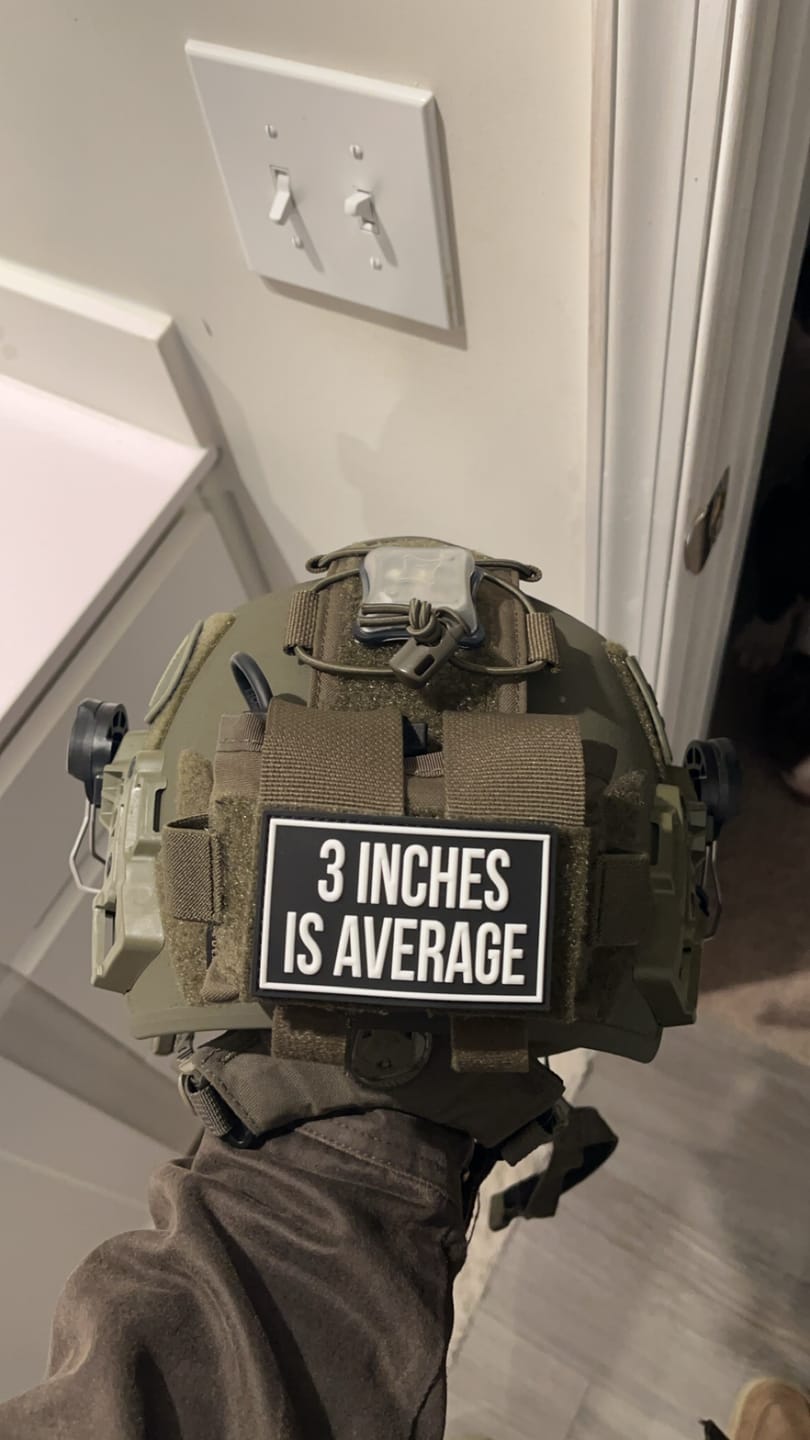 Customer photo review of 3 Inches Is Average