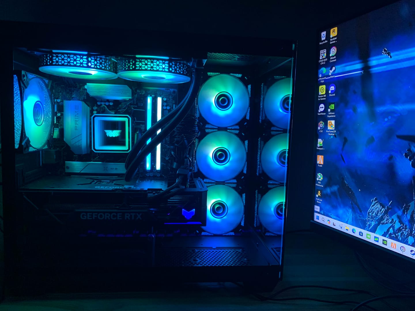 Customer photo review of NEMESIS 4 - AMD Ryzen 7 7700X 32GB ASUS RTX 4070Ti ap-130ms