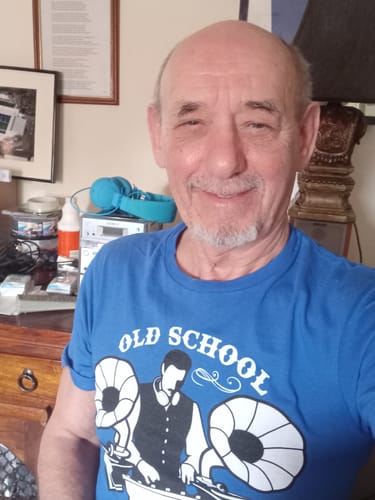 Customer photo review of Old School T-Shirt