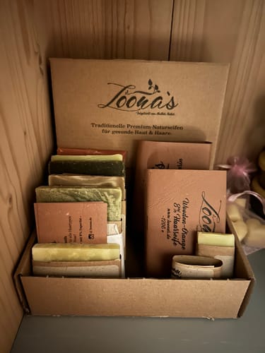 Customer photo review of Loona's Haarseife-Set mit Sisalsäckchen (Finde deine Haarseife)