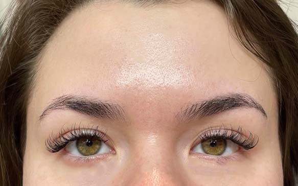 Customer photo review of Vippe Extensions Startsæt (Natural)