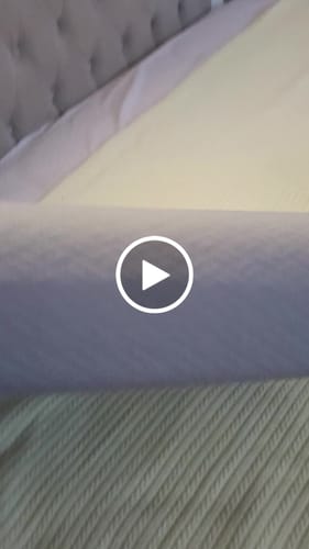 Customer video review of Soft Curved Latex Pillow