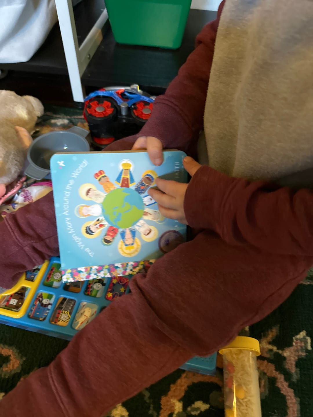 Customer photo review of The Virgin Mary Around The World! A Pilgrimage of Faith Book