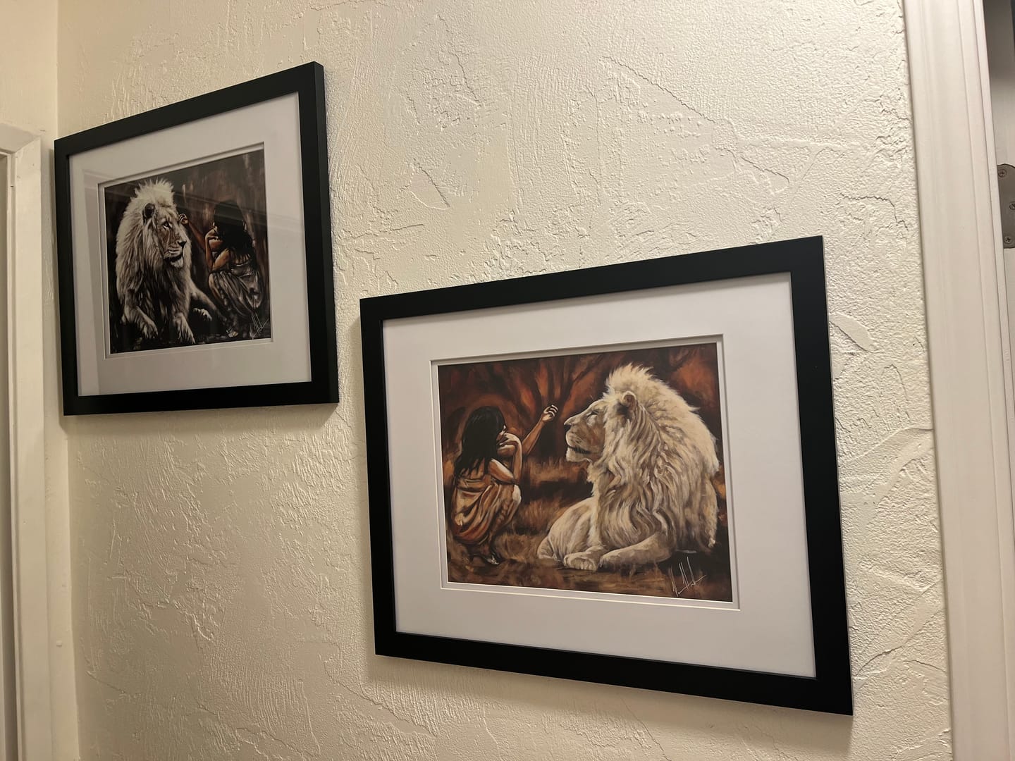 Customer photo review of Intimacy with God - Brown Background